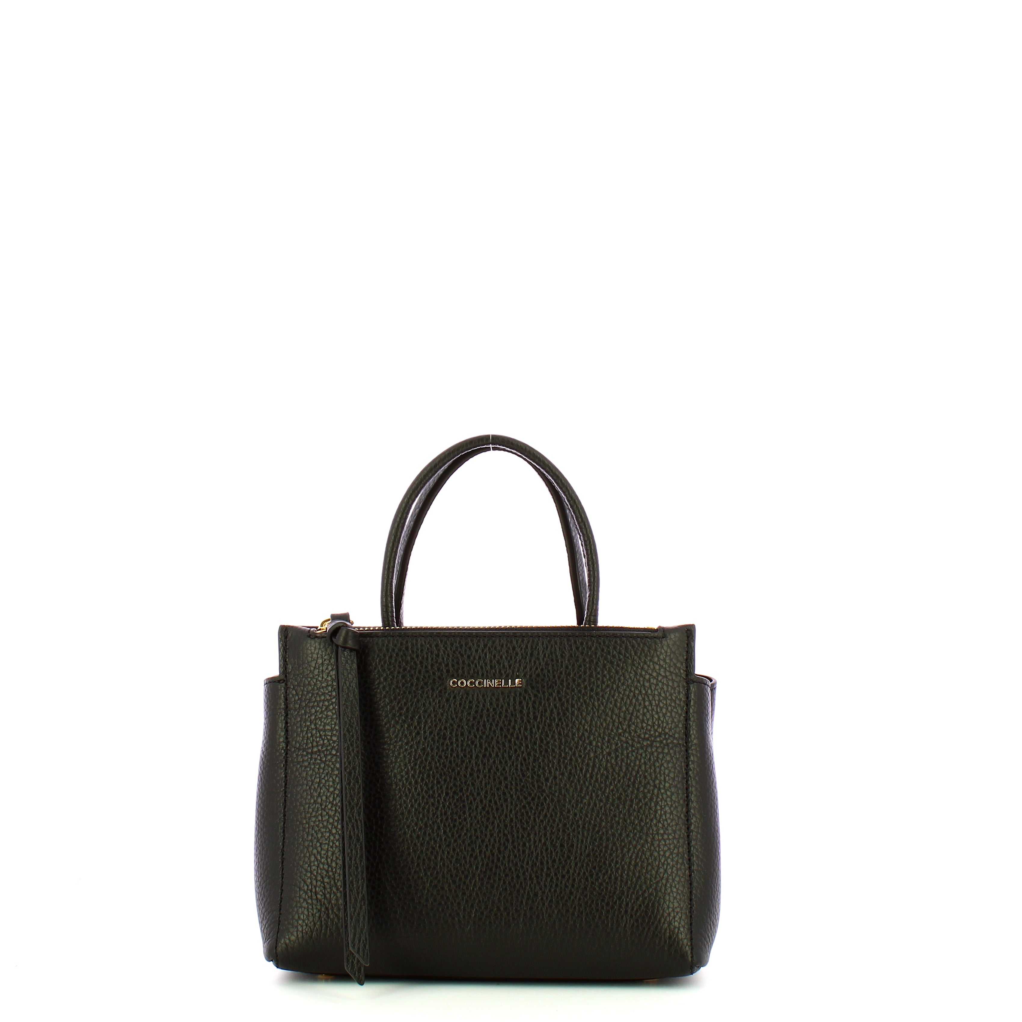 Coccinelle Arlettis Noir Handbag MD5180201 - Stylish Black Leather Purse for Women | Perfect for Work, Travel & Evening Events