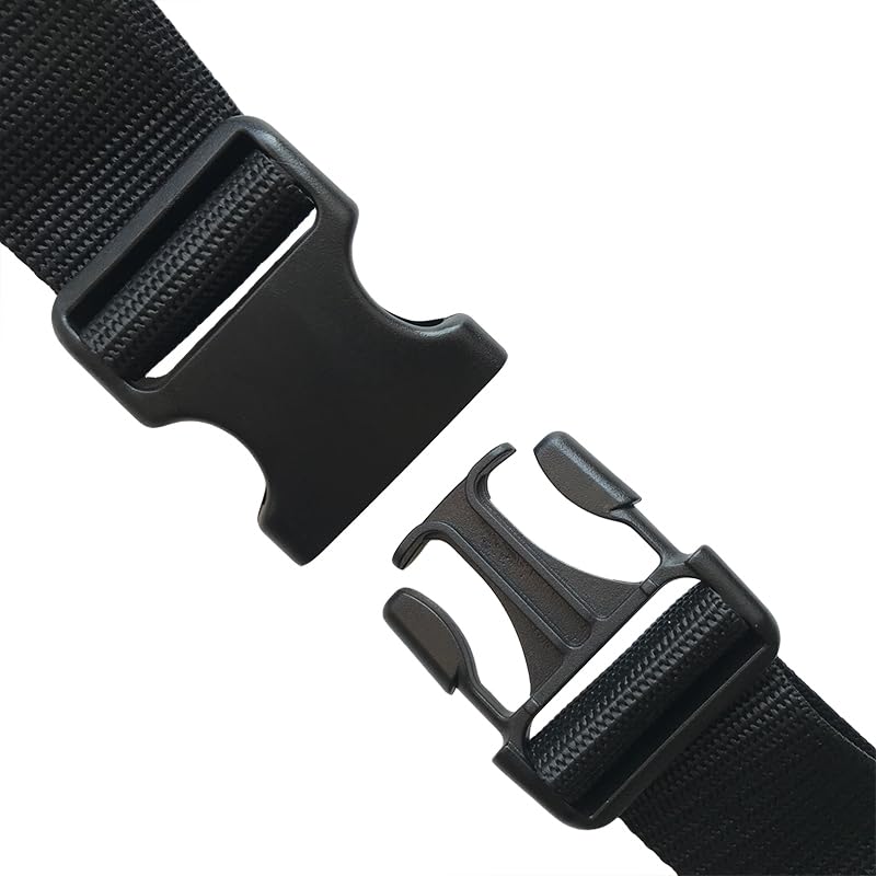 Lightweight Kids Carrier Belt - Adjustable Baby Hiking Backpack for Short Journeys & Outdoor Adventures - Secure Child Transfer to Car, Wheelchair, Vehicle, Bed & Chair - Perfect for Travel, Hiking & Daily Use (Black)