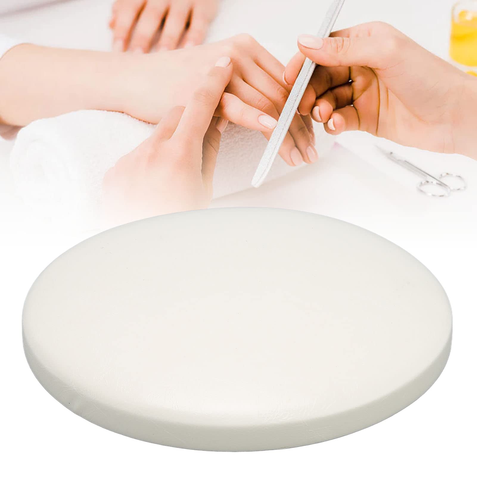 **Professional Nail Arm Rest Pillow for Manicure & Nail Tech - Portable Elbow Cushion Support for Nail Salon, Spa & Home Use - Comfortable Hand Pad for Gel, Acrylic & Pedicure Services**