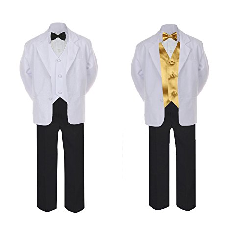 7pc Set W/ Extra Satin Bow Tie & Vest