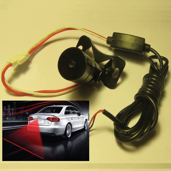 High Visibility Car Laser Rear Fog Light Warning Lamp - Anti-Collision LED Taillight for Enhanced Night Driving Safety | Perfect for Trucks, SUVs & Bad Weather Conditions