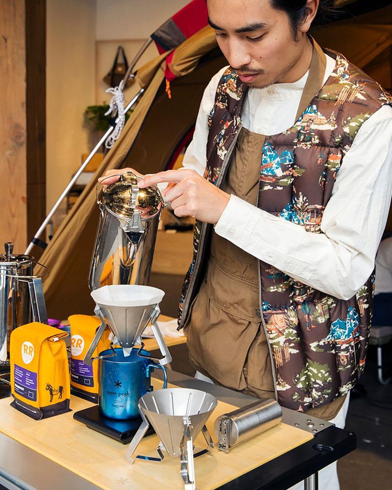Premium Field Barista Coffee Drip Brewer - Portable Pour Over Coffee Maker for Camping, Travel & Outdoor Adventures