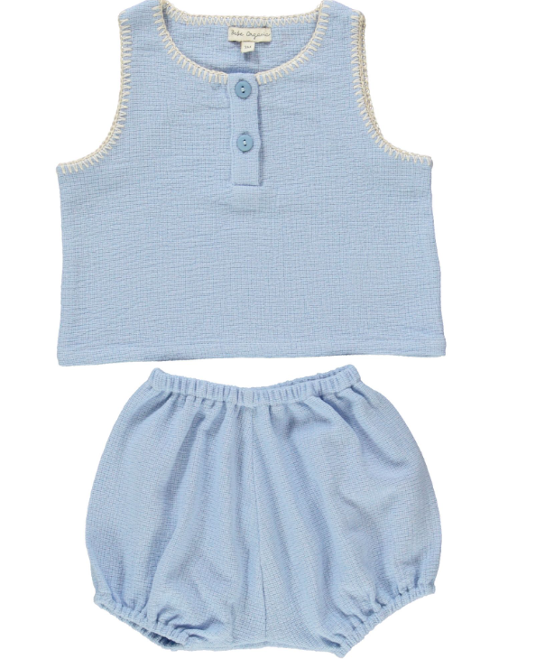 BEBE ORGANIC MATEO Baby Clothes Set - Soft Cotton Outfit for Boys & Girls 9-24 Months | Perfect for Playdates, Photo Shoots & Everyday Wear