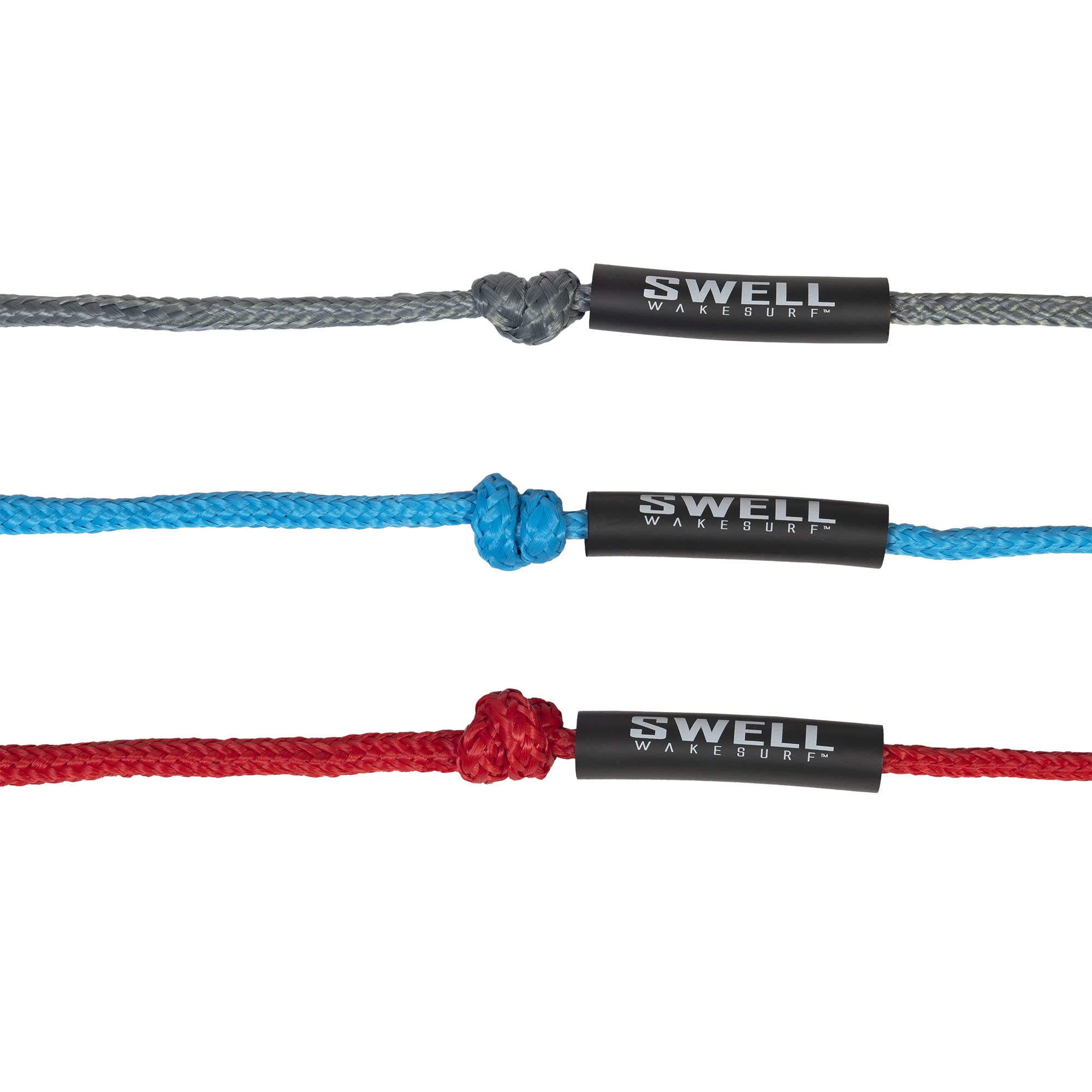 Premium Pro Wakesurf Rope - 24 Feet 3-Section 3/4