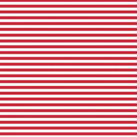 Devonstone Fundamentals DV2841 1/4 Stripe Red Delicious - Perfect for Home Decor, DIY Crafts, and Gift Wrapping