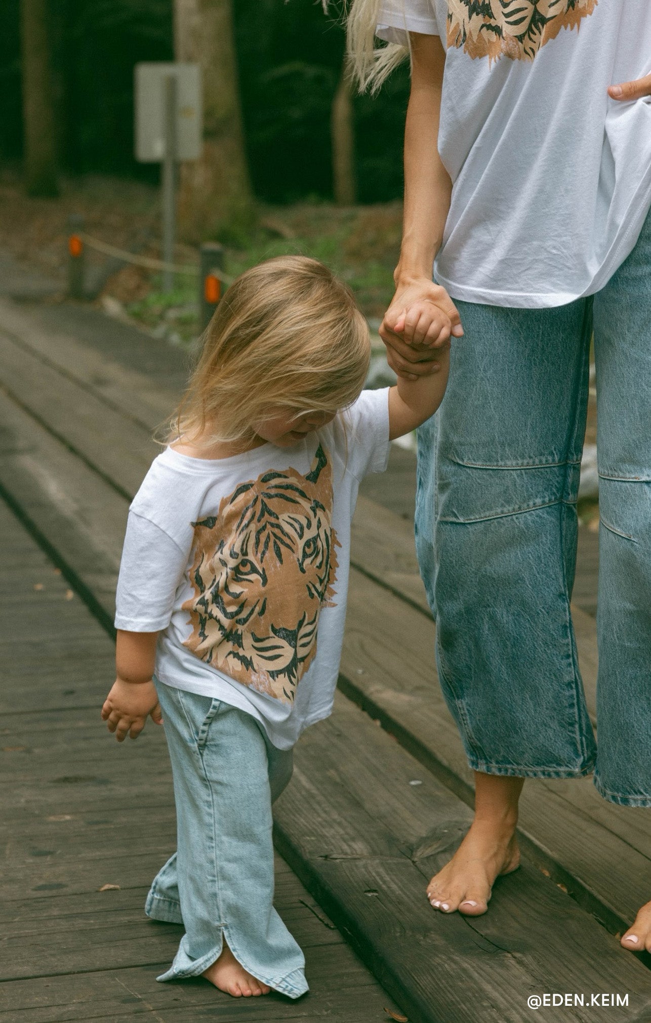 Little Travis Tee with Tiger Graphic - Cute Graphic T-Shirt for Boys & Girls - Perfect for Casual Wear, School, and Playdates