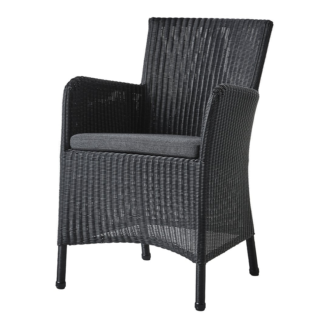 Hampsted Armchair - Modern Accent Chair for Living Room, Bedroom & Office - Comfortable Upholstered Lounge Chair with Wooden Legs - Perfect for Relaxing, Reading & Decorating Your Home