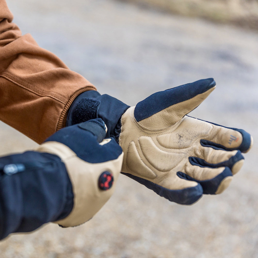 Blacksmith Heated Work Gloves - Winter Thermal Electric Gloves for Outdoor Work, Construction & Cold Weather - Perfect for Forging, Welding & Snow Removal
