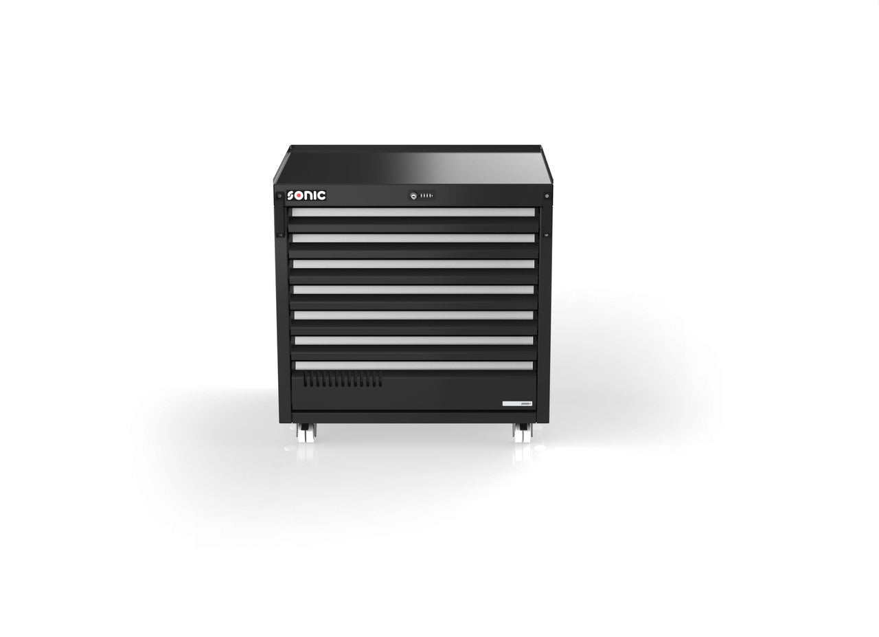 Sonic Tools MSS+ 870 Series 7-Drawer Extra Deep Portable Tool Cabinet - Perfect for Mechanics, DIY Enthusiasts & Mobile Repair Services