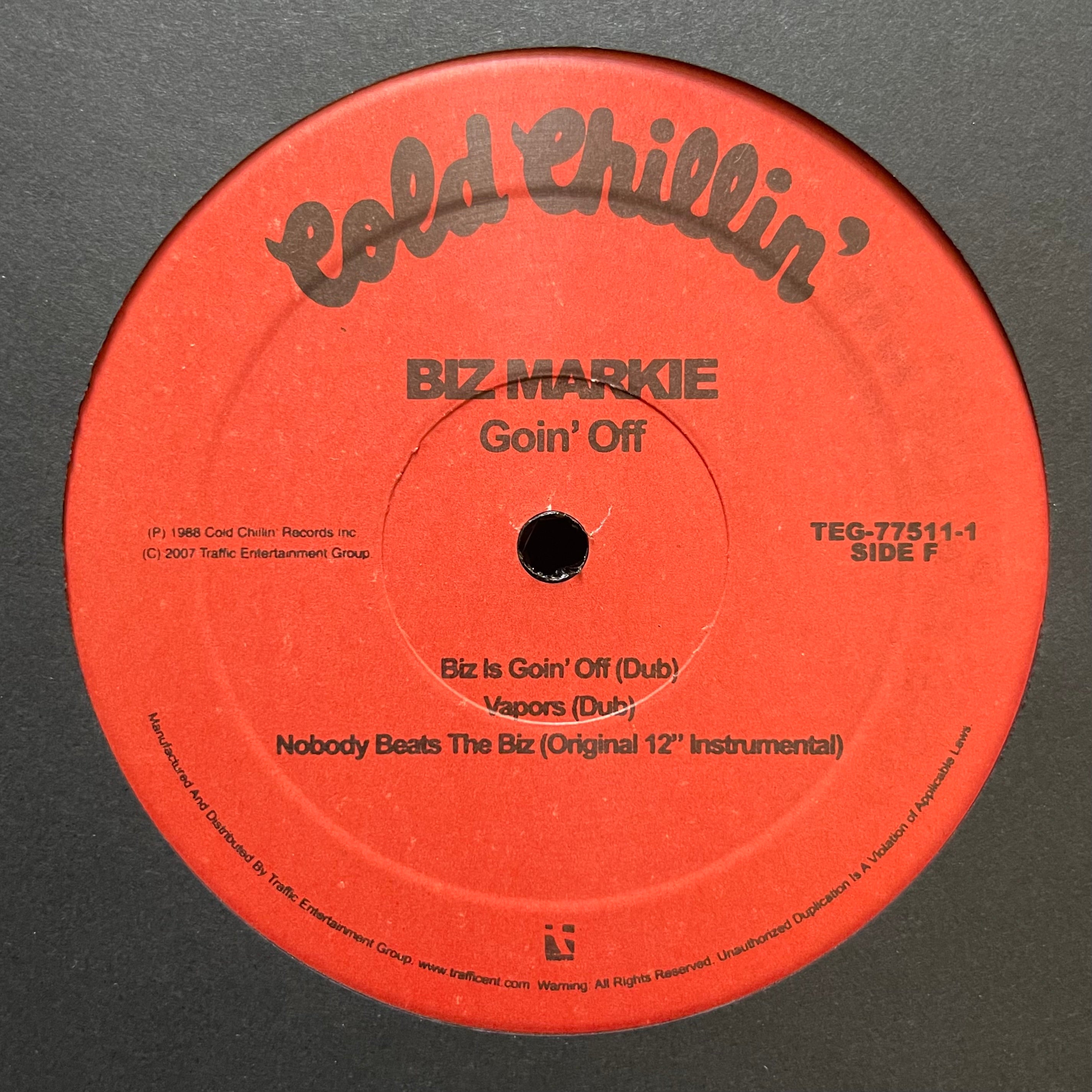 Biz Markie Goin' Off TEG 77511 1 - Classic Hip Hop Vinyl Record - Perfect for DJs, Collectors & Music Enthusiasts