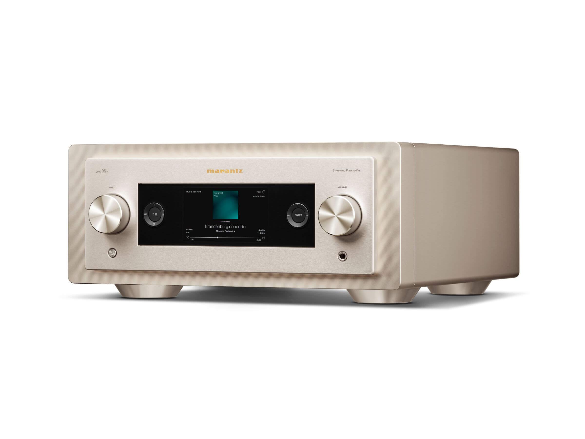Marantz Link 10n Wireless Streaming Amplifier - Hi-Fi Audio System for Home Theater & Music | Perfect for Living Rooms, Bedrooms & Home Offices