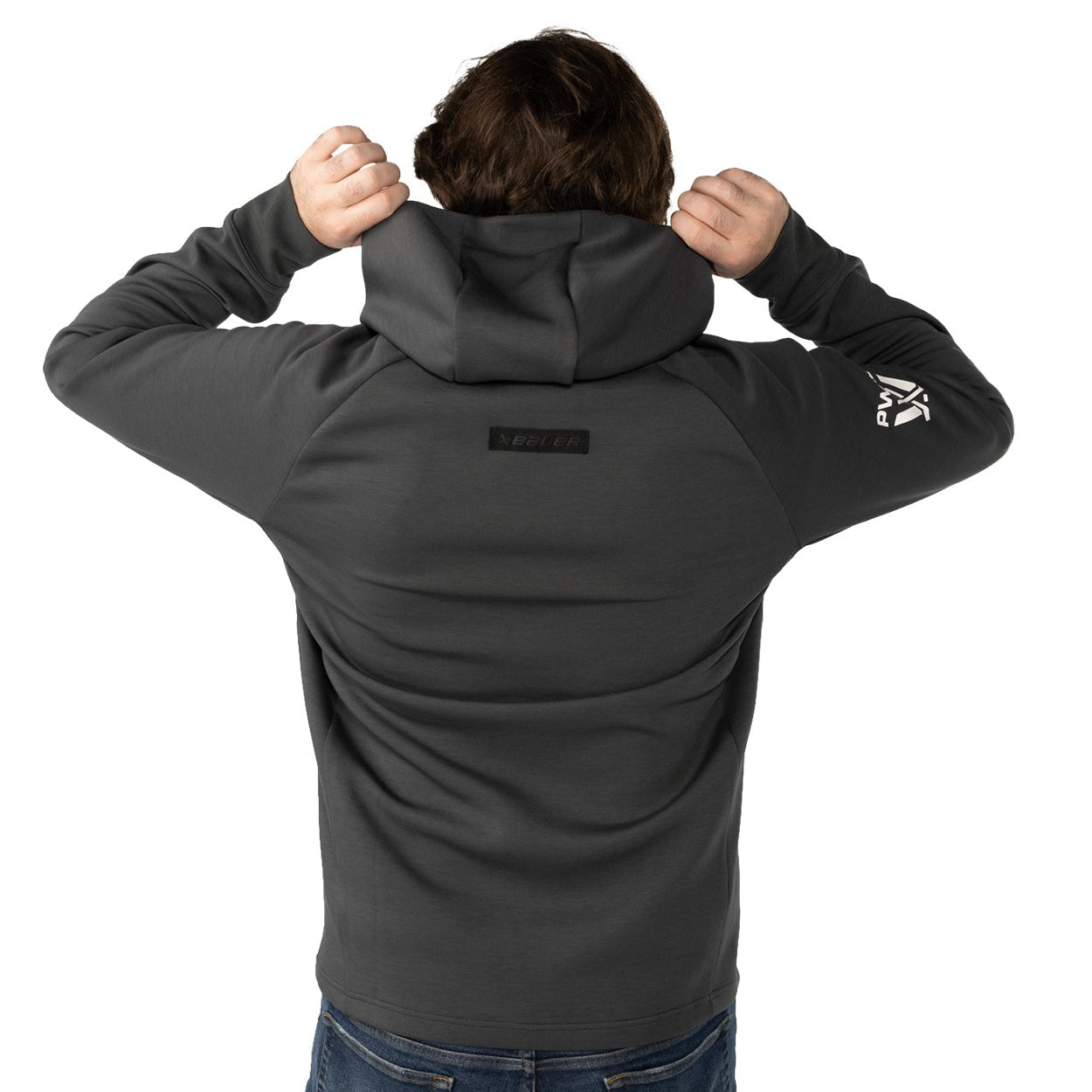 Boston Fleet Adult Bauer Pullover Hoodie - Men's & Women's Fleece Sweatshirt for Hockey Fans - Perfect for Game Day, Casual Wear & Outdoor Activities