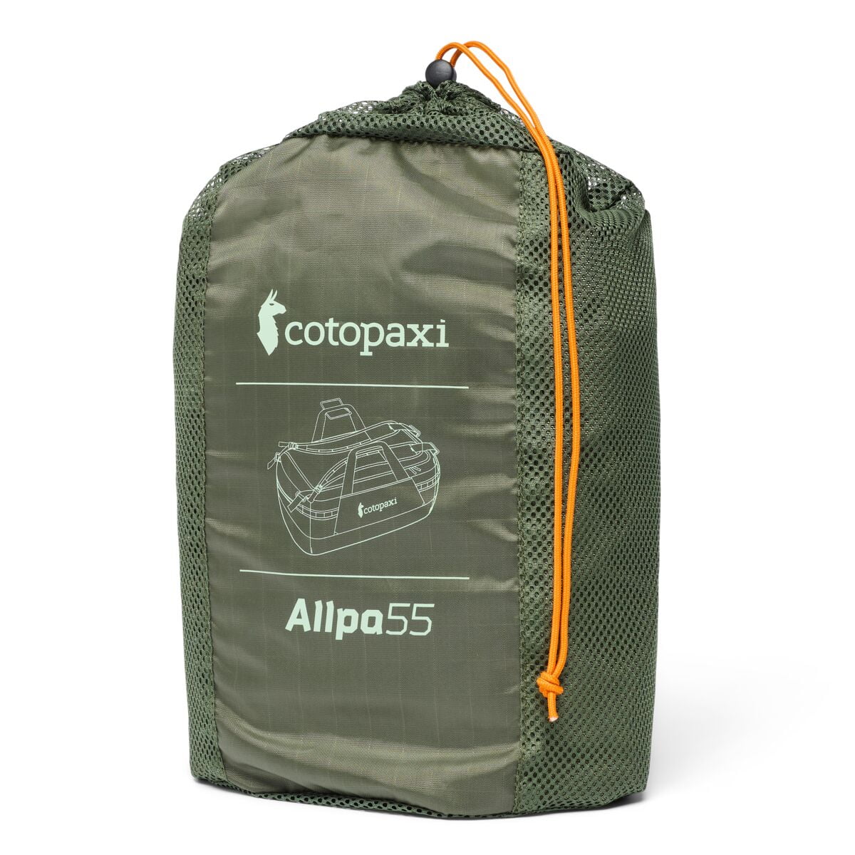 Cotopaxi Allpa Getaway 55L Travel Duffel Bag - Lightweight Waterproof Carry-On Luggage for Weekend Trips & Outdoor Adventures