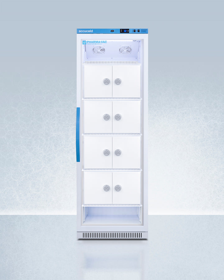 Accucold 15 Cu.Ft. Upright Vaccine Refrigerator with Interior Lockers - Medical Grade Storage for Vaccines, Pharmaceuticals & Lab Samples - Perfect for Clinics, Hospitals & Research Facilities