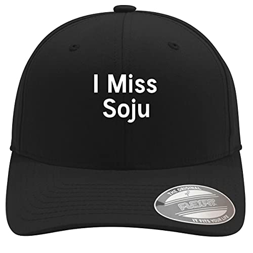 I Miss Soju - Soft Flexfit Baseball Cap for Men & Women | Adjustable, Comfortable Hat for Outdoor Activities, Sports, and Casual Wear