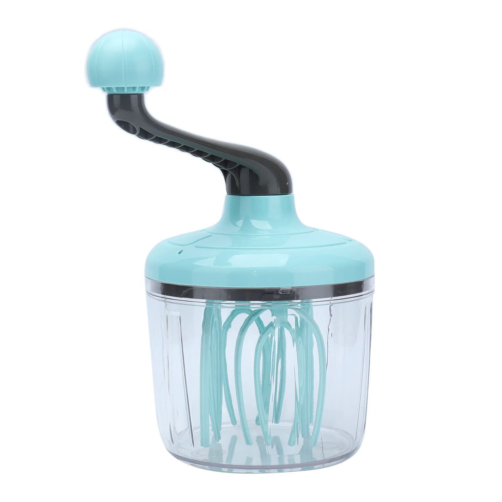 High Efficiency Detachable Egg Beater - Non-Slip Hand Mixer for Baking, Cooking & Whipping (Light Green) | Perfect for Kitchen, Bakery & Homemade Desserts
