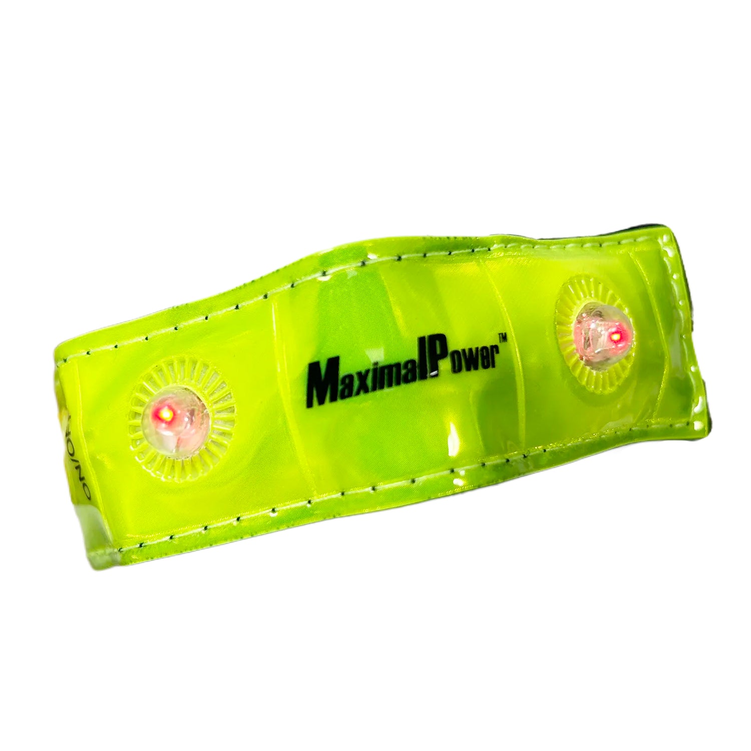 Roadside X Training Cross Country Cycling Safety Band with 4 LED Lights - High Visibility Reflective Armband for Night Running, Jogging & Outdoor Sports