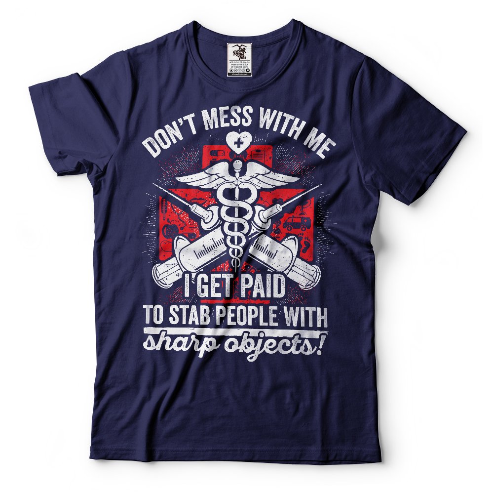 Funny Nurse Doctor Paramedic Medical Worker T-Shirt - Humorous Gift for Healthcare Professionals - Perfect for Work, Parties & Casual Wear