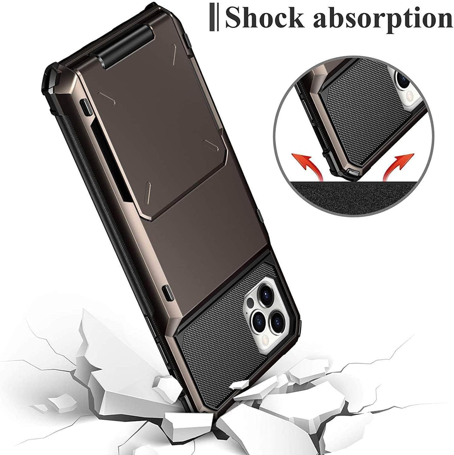 Premium Leather Wallet Case for iPhone 13 Pro Max with 3 Card Slots & Military-Grade Protection - Perfect for Travel, Work & Everyday Use