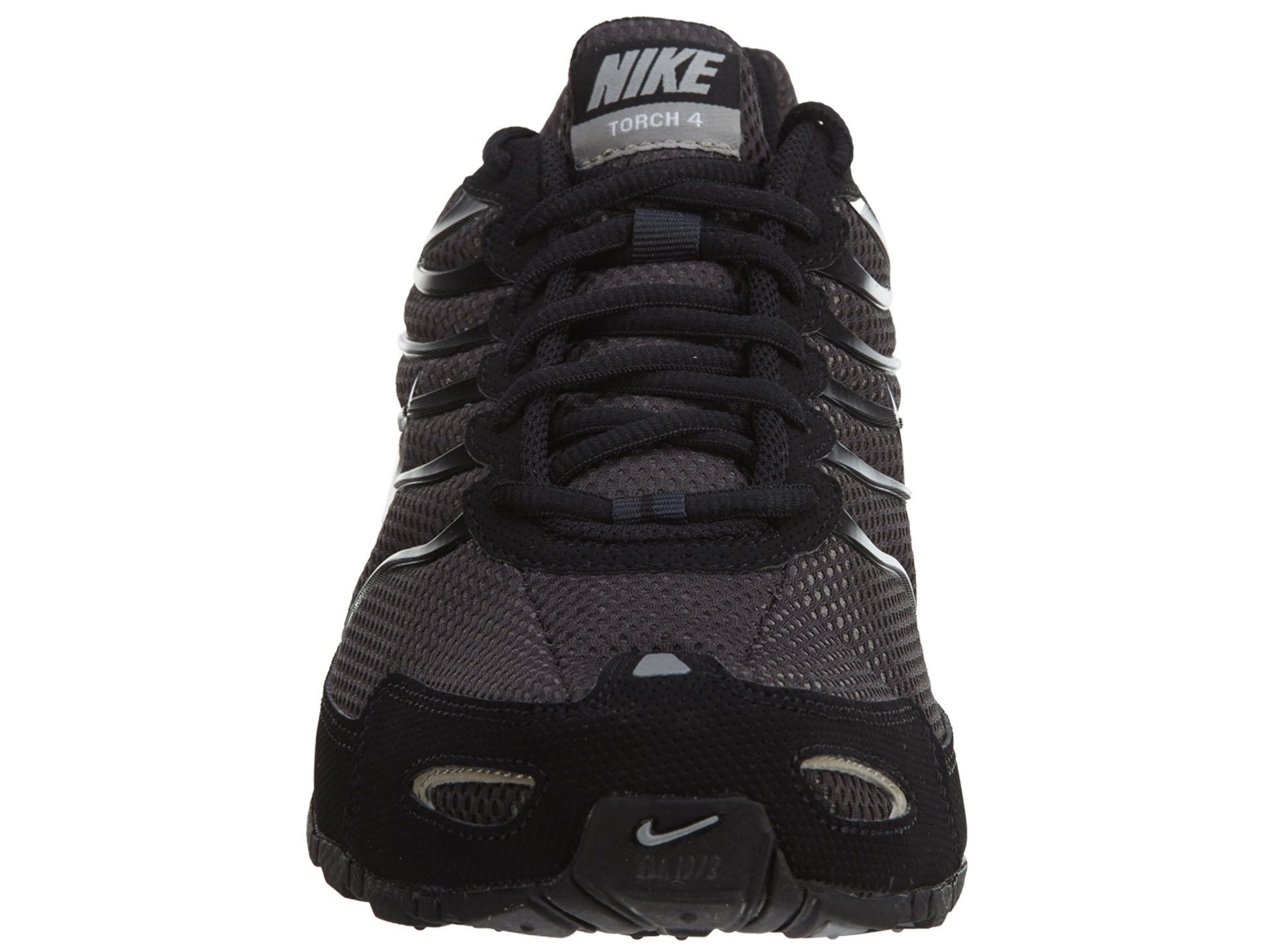 Nike Air Max Torch 4 Men's Running Shoes - Anthracite/Metallic Silver/Black - Size 8 | Lightweight Cushioned Sneakers for Jogging, Gym Workouts & Daily Wear