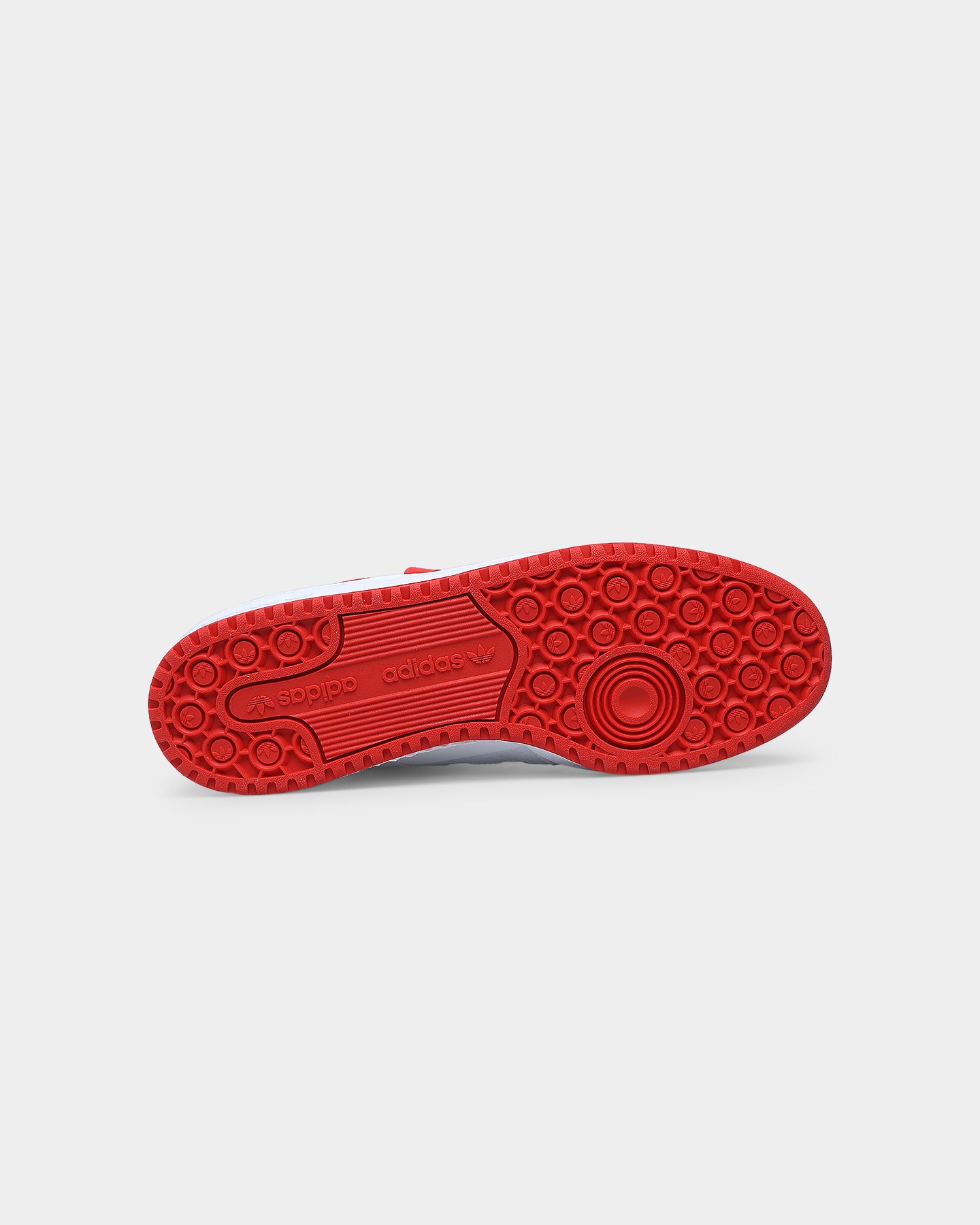 Adidas Forum Mid Sneakers - Cloud White/Vivid Red/Cloud White | Men's Basketball Shoes for Streetwear & Casual Outfits