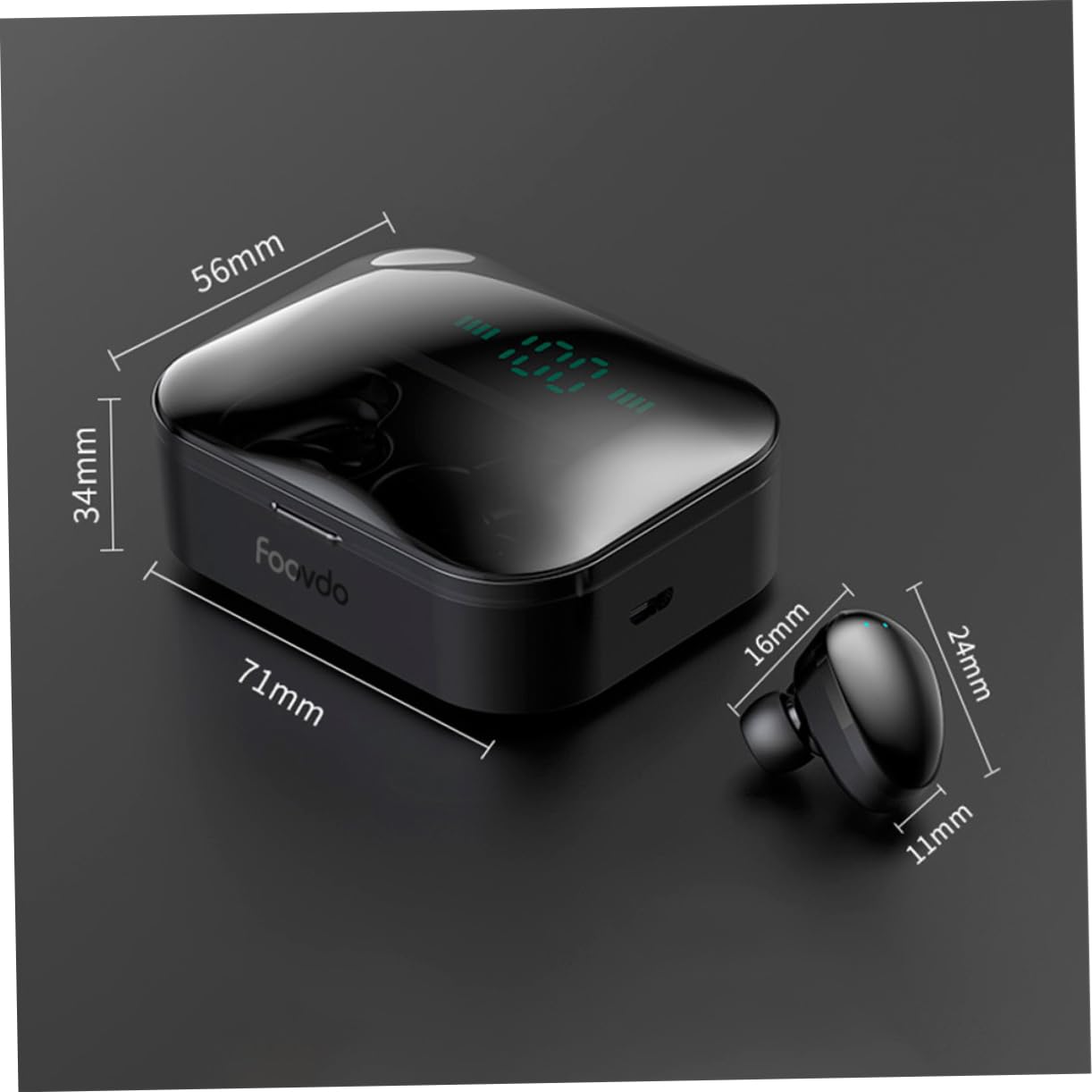 Milisten X7 Wireless Over-Ear Headphones - Bluetooth Stereo Headset with Waterproof Design, Noise Cancelling & Long Battery Life - Perfect for Gym, Running, Travel & Work (Black)