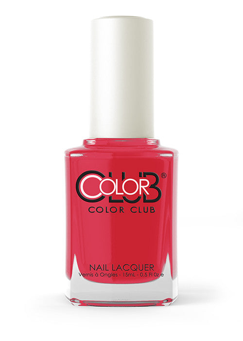 Color Club™ Overboard Nail Lacquer - Long Lasting Nail Polish with Vibrant Color - Perfect for Manicures, Pedicures & Nail Art Designs