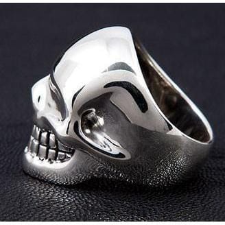 925 Sterling Silver Skull Ring for Men & Women - Gothic Punk Fashion Jewelry - Perfect for Halloween, Parties & Everyday Wear