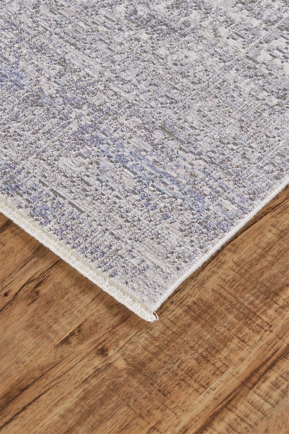 Feizy Rugs - Cecily Collection Transitional Medallion Area Rug in Gray, 2'3