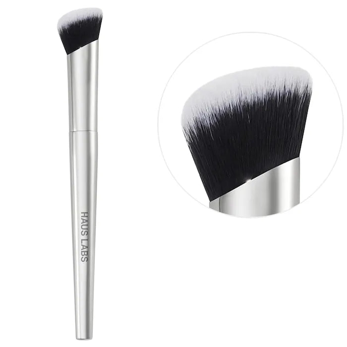 Haus Labs by Lady Gaga Concealer Brush - Professional Makeup Brush for Flawless Coverage, Blending & Contouring - Perfect for Everyday Use & Special Occasions