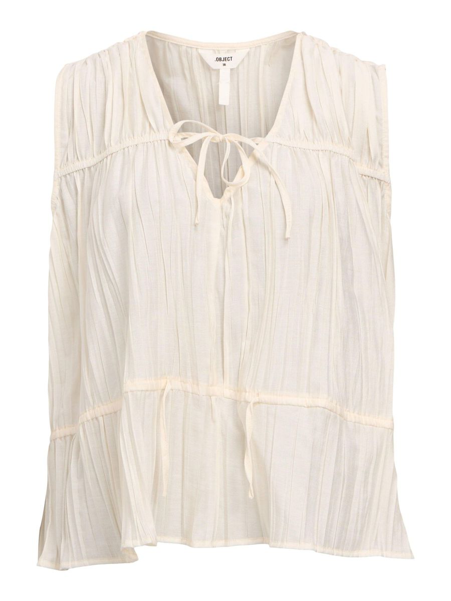 Bree Women's Sleeveless Casual Top - Sandshell Color | Lightweight Summer Blouse for Beach, Travel & Everyday Wear