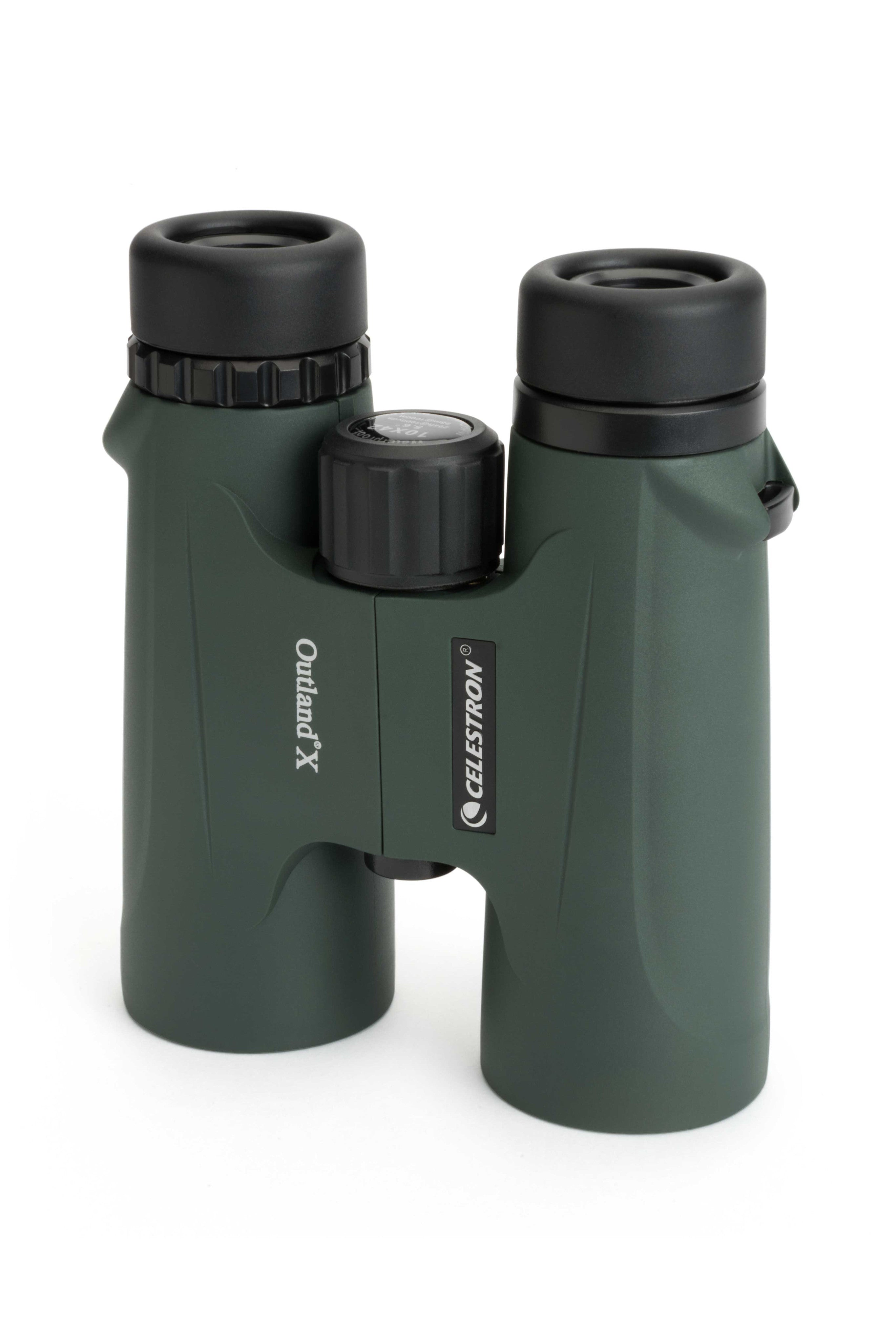 Outland X 10x42mm Roof Prism Binoculars - High Power Green Lens for Hunting, Bird Watching & Outdoor Adventures