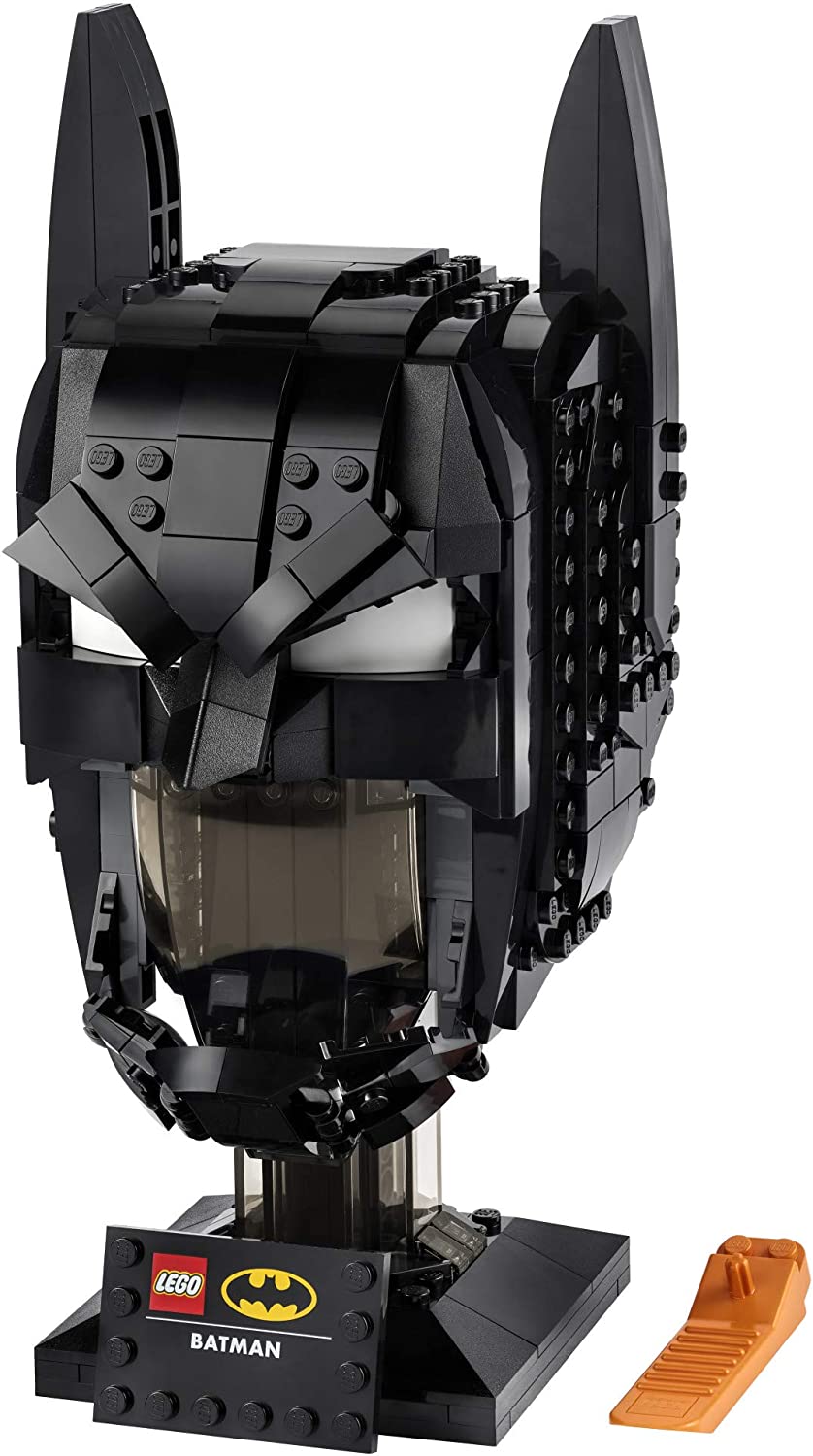 LEGO DC Batman: Batman Cowl 76182 Building Kit - Collectible Superhero Display Model for Adults & Fans - Perfect for Home Decor, Office Display & DC Comics Collections
