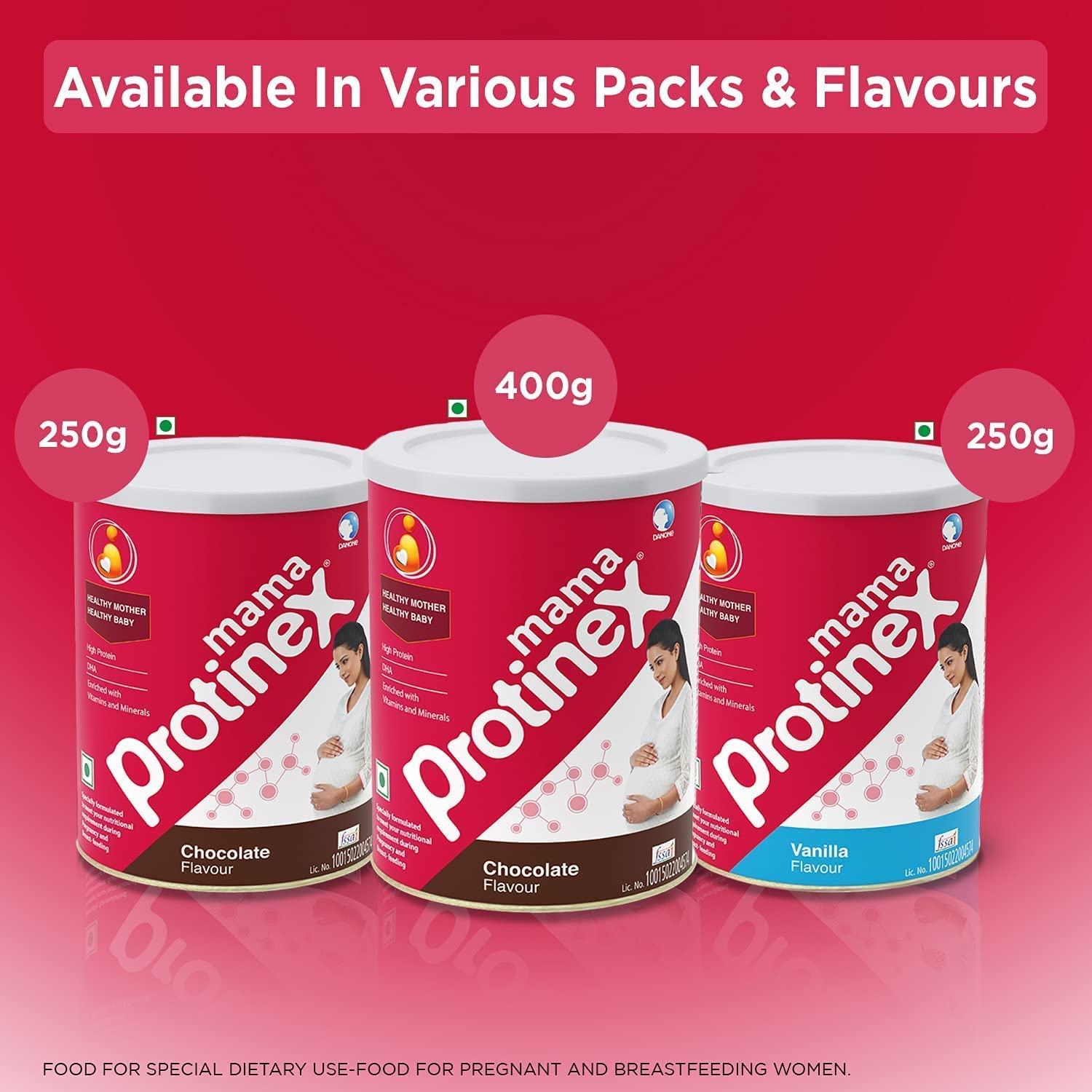 Protinex Mama Chocolate Protein Powder - 400g for Pregnant & Nursing Mothers | Supports Maternal Health & Nutrition | Ideal for Smoothies, Shakes & Healthy Snacks