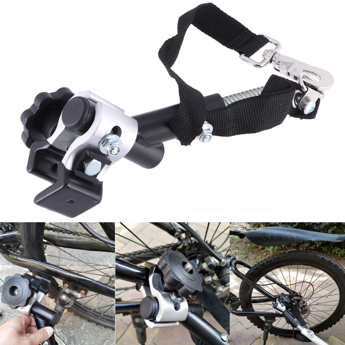 BESPORTBLE Universal Bike Trailer Hitch Coupler Adapter - Heavy Duty Connector for Kids & Cargo Trailers - Perfect for Cycling, Commuting & Family Outings