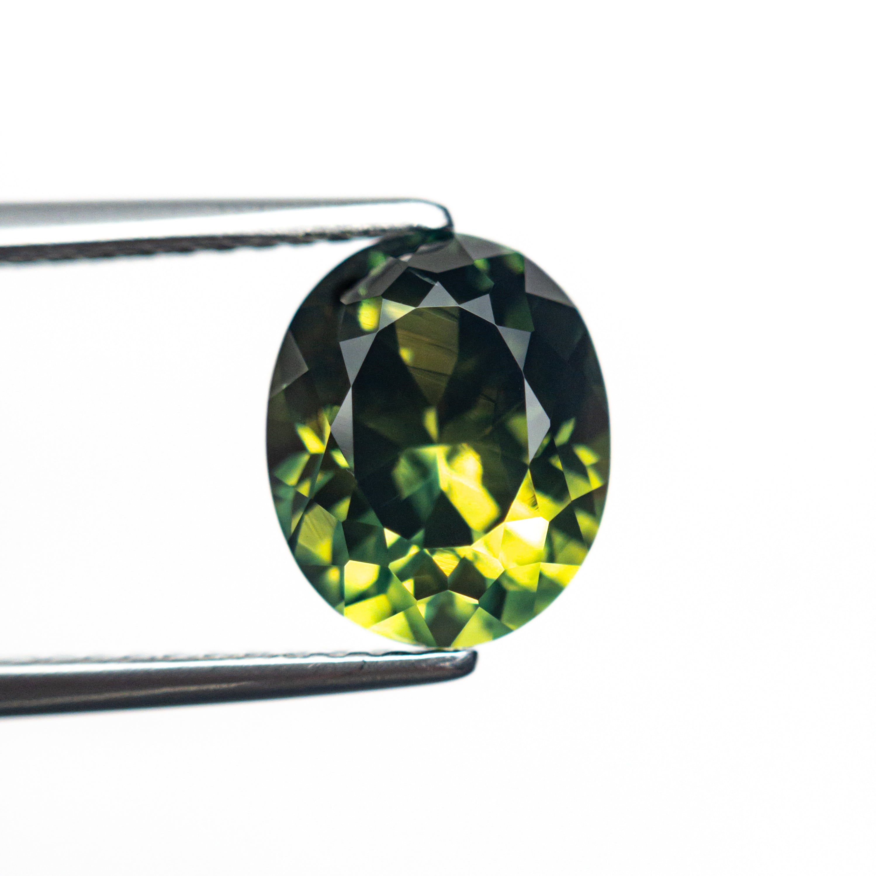 3.12ct Oval Brilliant Blue Sapphire Gemstone - 9.18x7.58x5.67mm Natural Loose Sapphire for Jewelry Making, Engagement Rings & Fine Jewelry