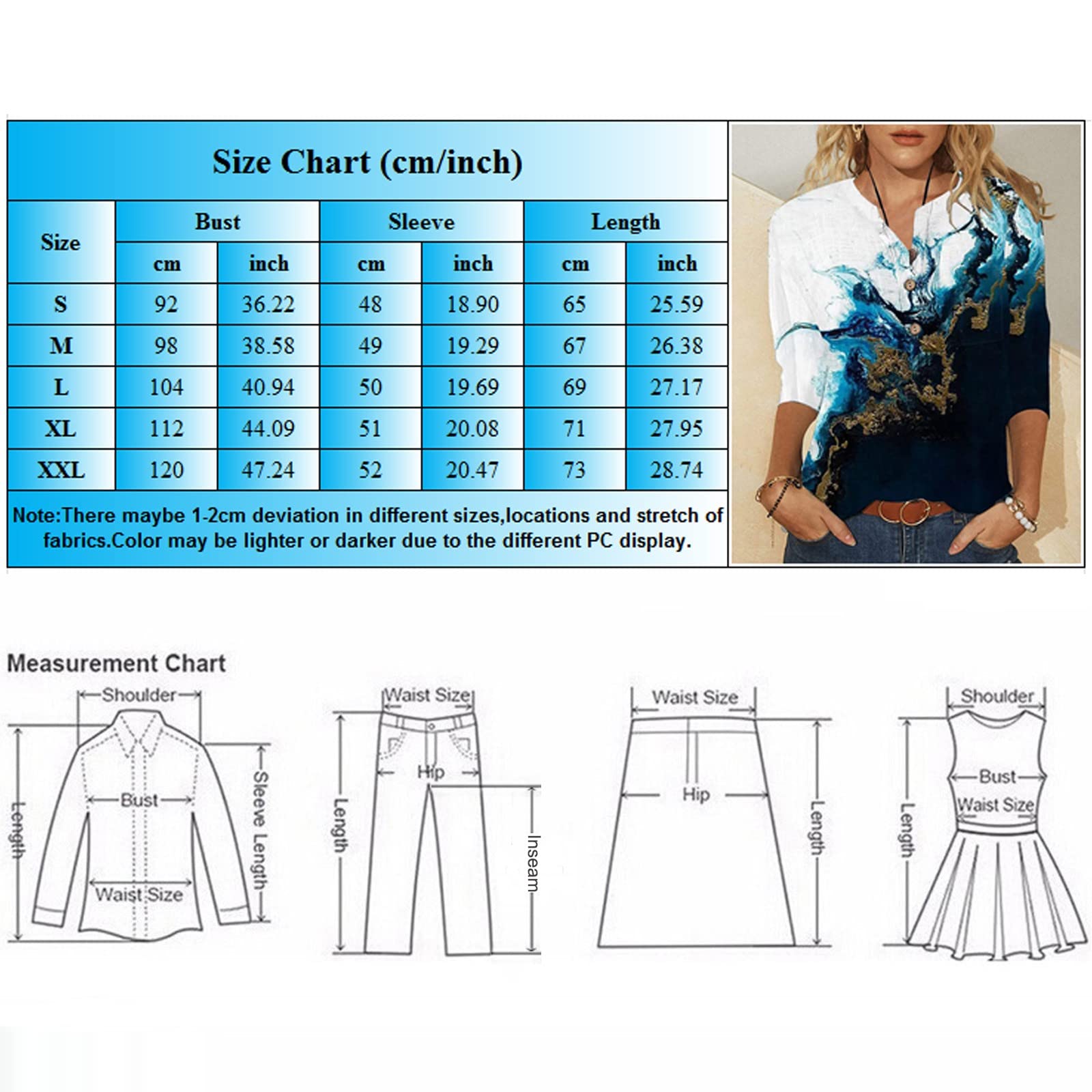 Women's Flowy Short Sleeve Blouses - Elegant Loose Tops for Casual & Office Wear - Breathable Summer Shirts for Women