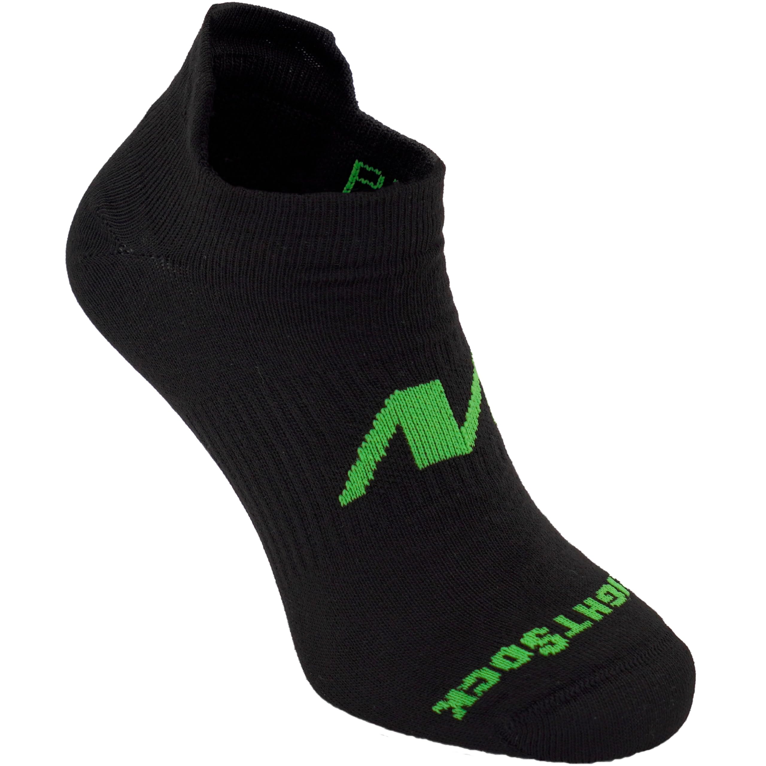 Wrightsock Running II Tab Running Socks for Men & Women - Cushioned Eco-Friendly Anti-Blister Athletic Socks | Made in USA | Perfect for Marathon Training, Hiking & Everyday Workouts