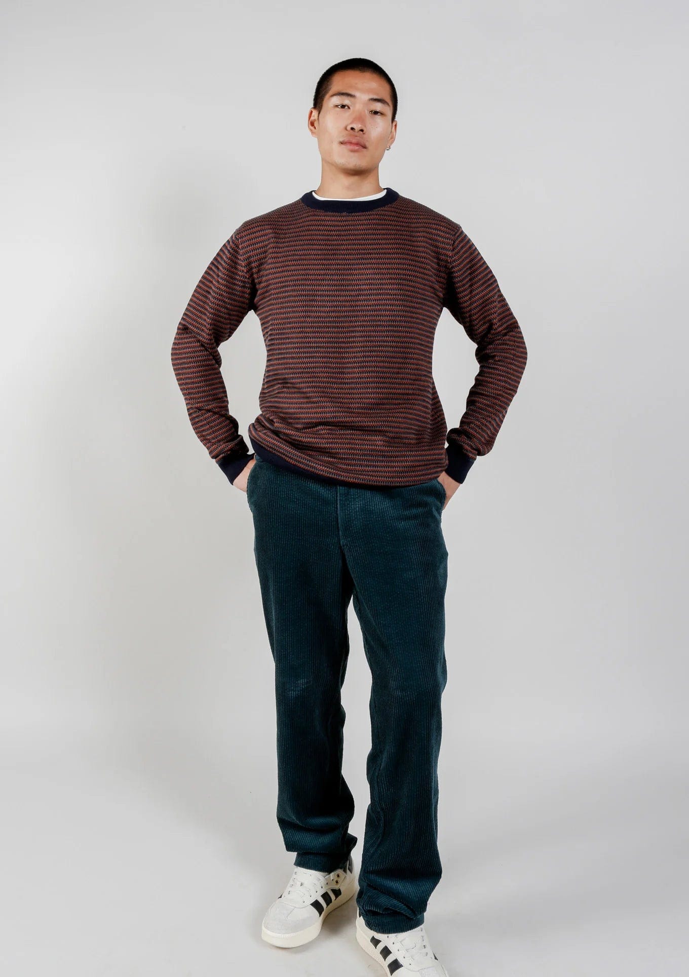 Organic Cotton Men's Jumper - Soft & Breathable Opal Color | Perfect for Casual Wear, Outdoor Activities & Relaxing at Home