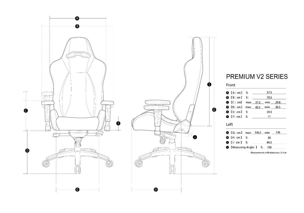 AKRACING Premium V2 Gaming Chair - Ergonomic Office Chair with Adjustable Lumbar Support & Headrest - White Gaming Chair for PC, Esports & Home Office Setup