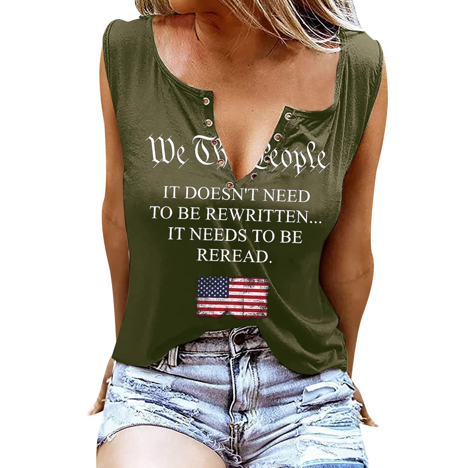 Women's Sleeveless Pleated Lace Patchwork T-Shirt - Scoop Neck Tank Top Blouse for Summer, Casual Wear & Layering