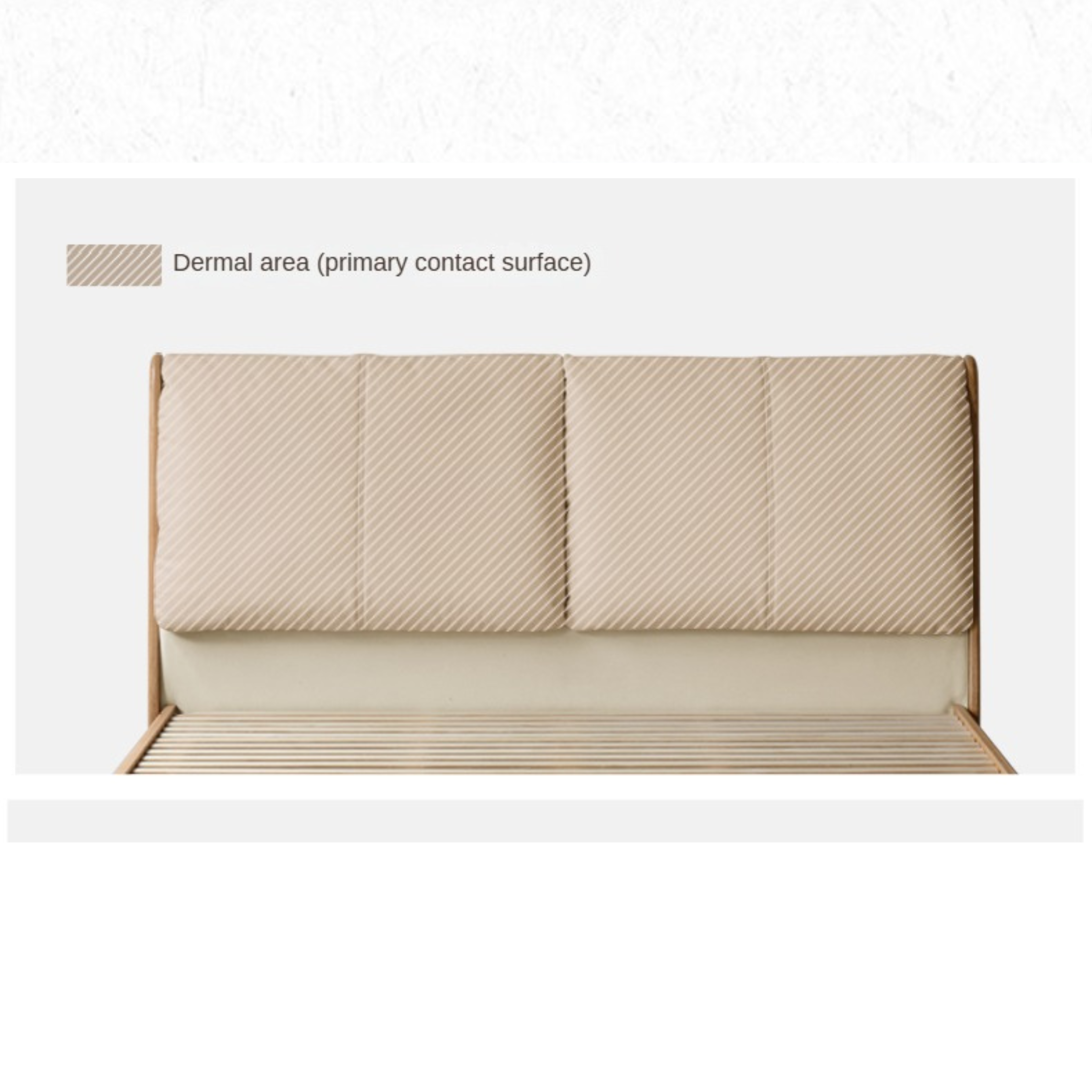 Italian Light Luxury Oak & Ash Solid Wood Leather Upholstered Suspended Bed - Elegant Master Bedroom Furniture for Modern Home Decor