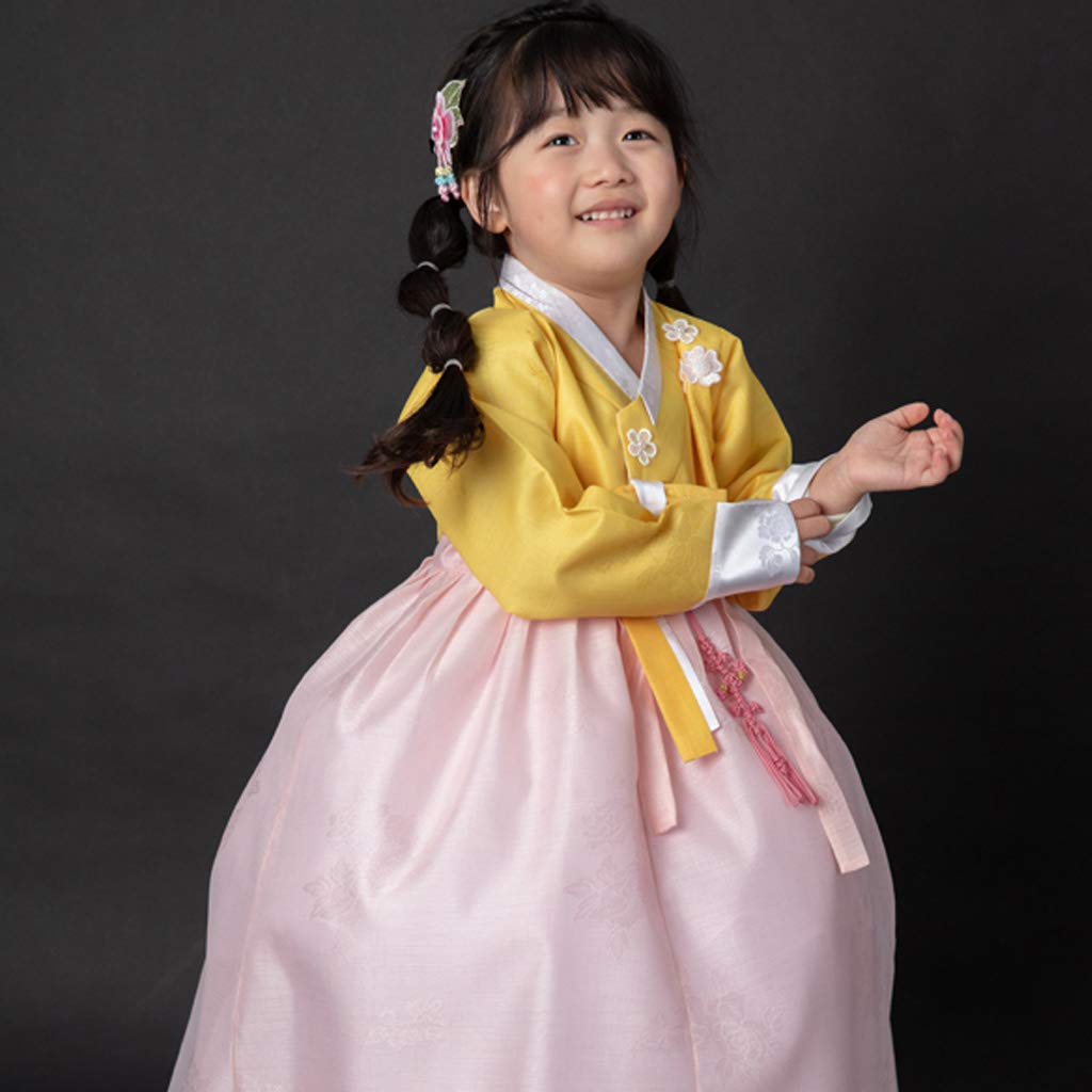 Korean Hanbok Traditional Dress for Baby Girls - Elegant Korean Costume for Birthday, New Year Party & Festival (Style CG1910) | Perfect for Cultural Events, Photo Shoots & Special Occasions