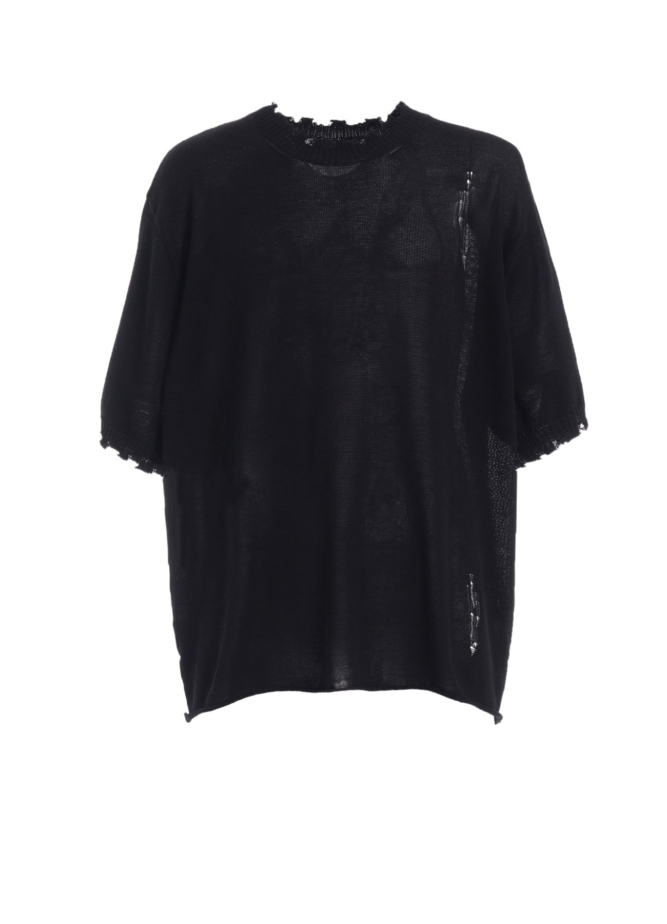 Compact Twist 10g Damaged Knitted Pullover - Soft Lightweight Sweater for Women, Casual Loungewear & Layering, Perfect for Fall & Winter Fashion