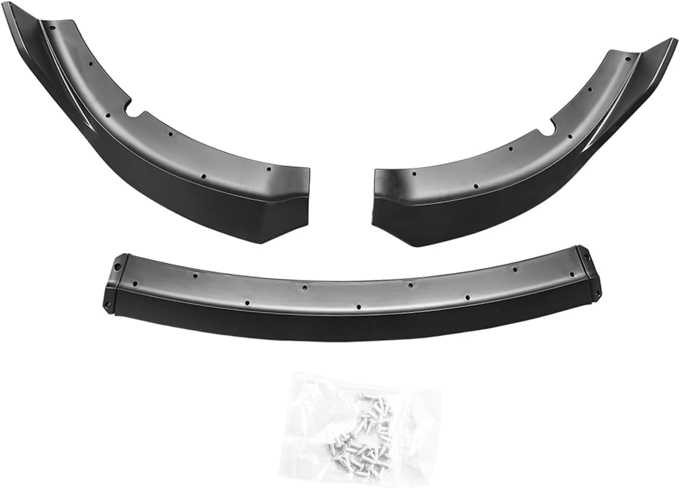 2015-2023 Dodge Charger SRT V1 Style Front Bumper Lip Spoiler - 3PCS ABS Plastic Splitter for Enhanced Aerodynamics & Aggressive Look - Perfect for Car Enthusiasts and Street Racing