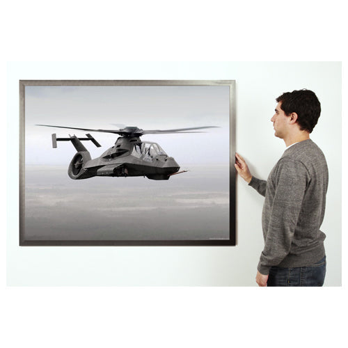 11x14 Inch Carbon Steel Picture Frame - Rust-Resistant Poster Display for Home, Office & Gallery Decor - Perfect for Artwork, Photos & Certificates