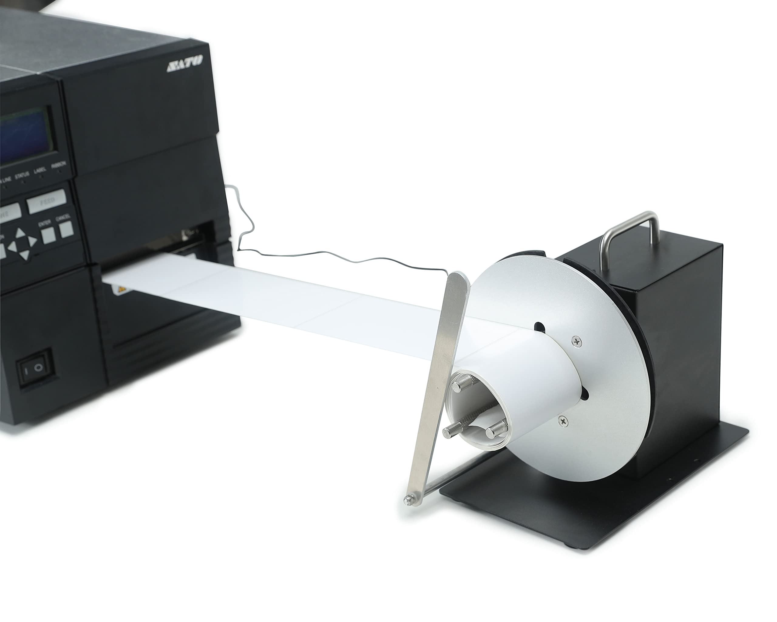 U.S. Solid Automatic Label Rewinder Machine - Adjustable 1