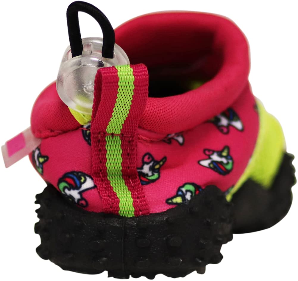 NORTY Wave Aqua Sock - Kids Water Shoes for Swimming, Beach & Pool - Lightweight Quick-Dry Aqua Socks with Non-Slip Sole - Perfect for Beach Vacation, Water Parks & Summer Activities