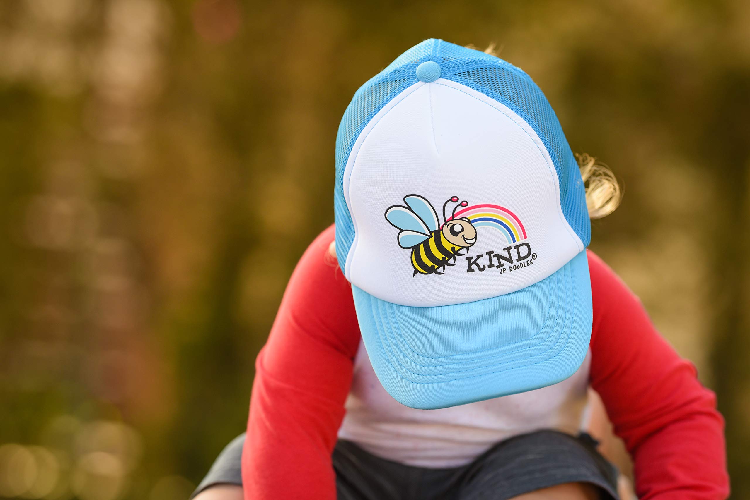 Toddler Baseball Hat for Boys & Girls - Adjustable Baby Snapback Cap - Infant Summer Sun Protection Hat - Cute Trucker Style for Outdoor Play, Beach, and Park Adventures