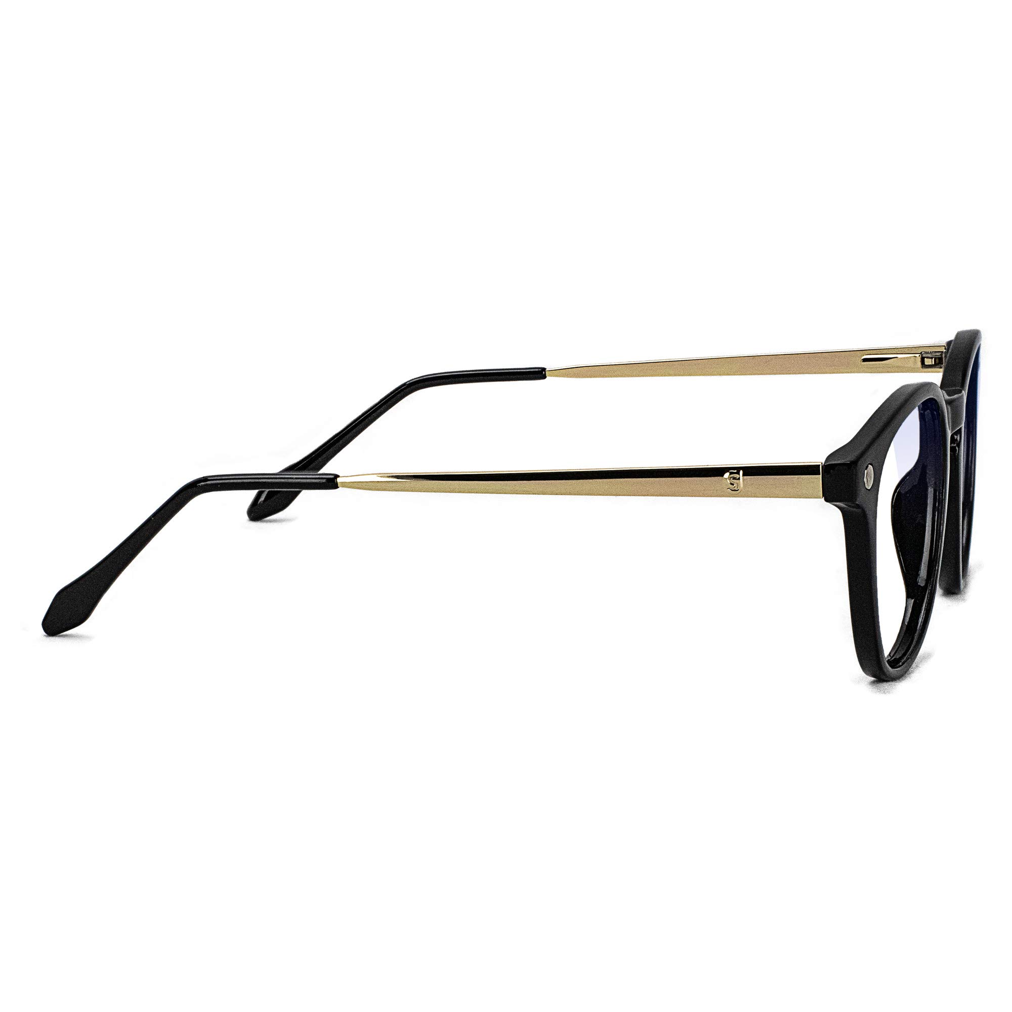Premium Blue Light Blocking Glasses for Computer & Gaming - Anti Eyestrain & Fatigue Relief - HD Clear Lens for Digital Screen Use - Ideal for Office Work, Online Classes & Nighttime Browsing
